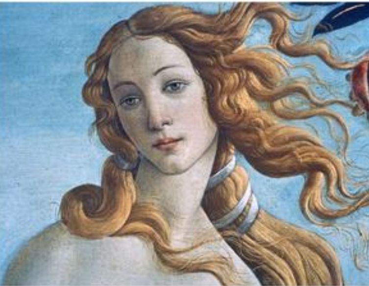 Botticellis Venus findet Marina Weisbands Frisur gut