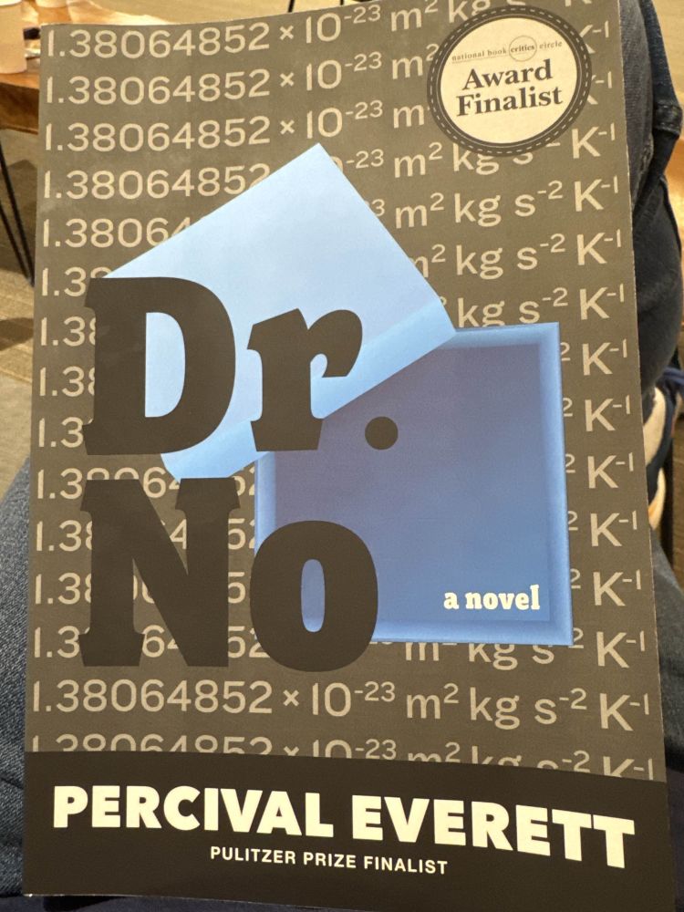 cover of dr no by percival everett. 