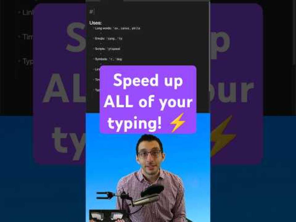 Text Expansions - Dev Efficiency #developer #coding #programming #educational