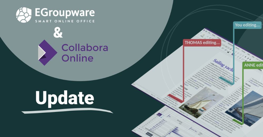 Image with Collabora Online and EGroupware logo