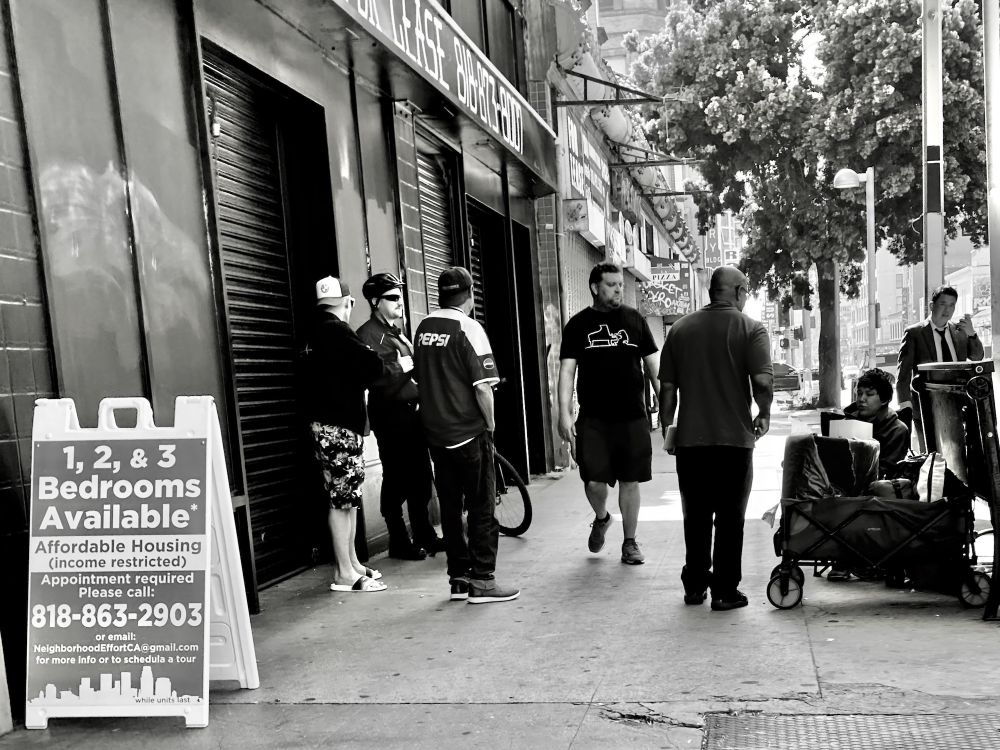 Costs of Shelter
Downtown Los Angeles, California