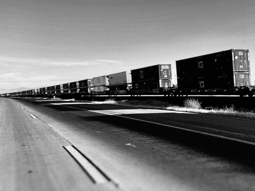 Container Freight Train
California Central Valley
US Route 99