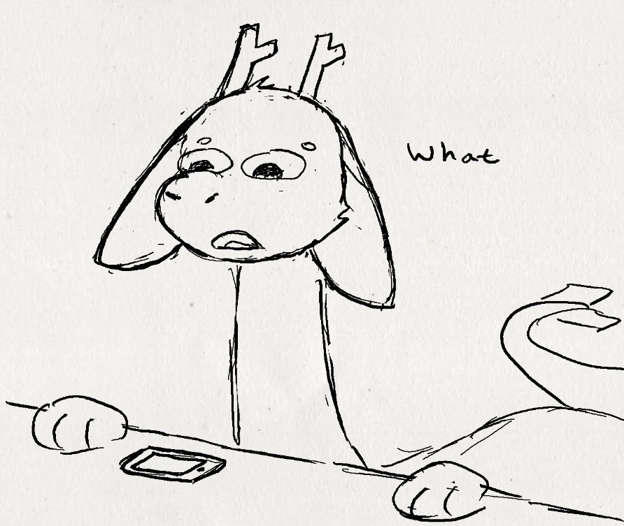 plane dragon looking at phone saying "what"