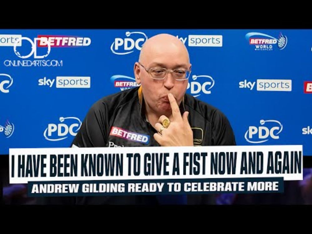 "I HAVE BEEN KNOWN TO GIVE A FIST NOW AND AGAIN" ANDREW GILDING READY TO CELEBRATE MORE