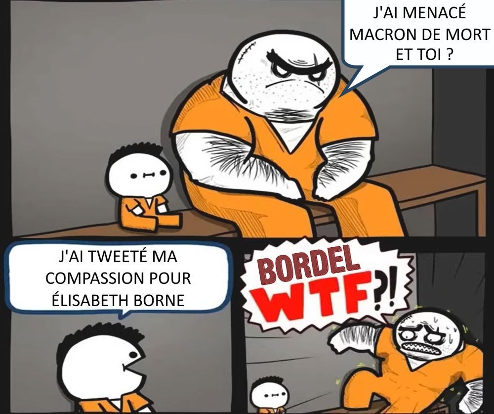 Meme 2 guys in prison