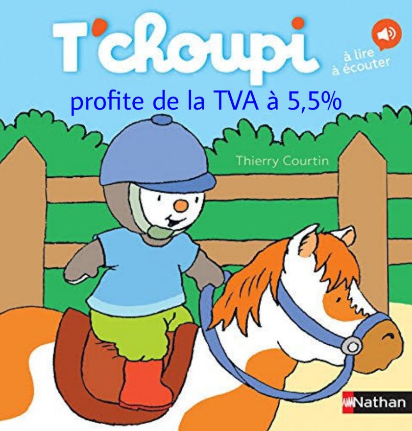 Couverture de livre Tchoupi avec titre modifié