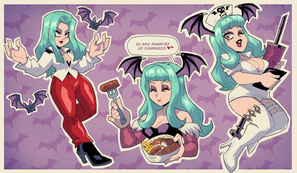 morrigan from darkstalkers