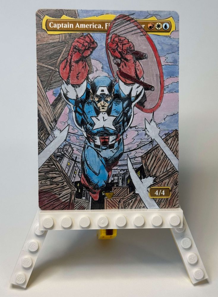 Altered Captain America by Prox