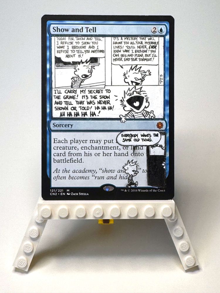 Show and Tell alter by TheProxyGuy featuring Calvin and Hobbes
