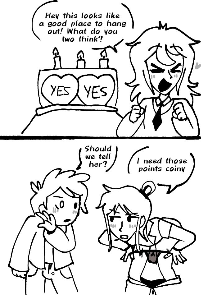 Yes I only colored Needle's panties because I'm a pervert