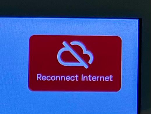 Reconnect water internet