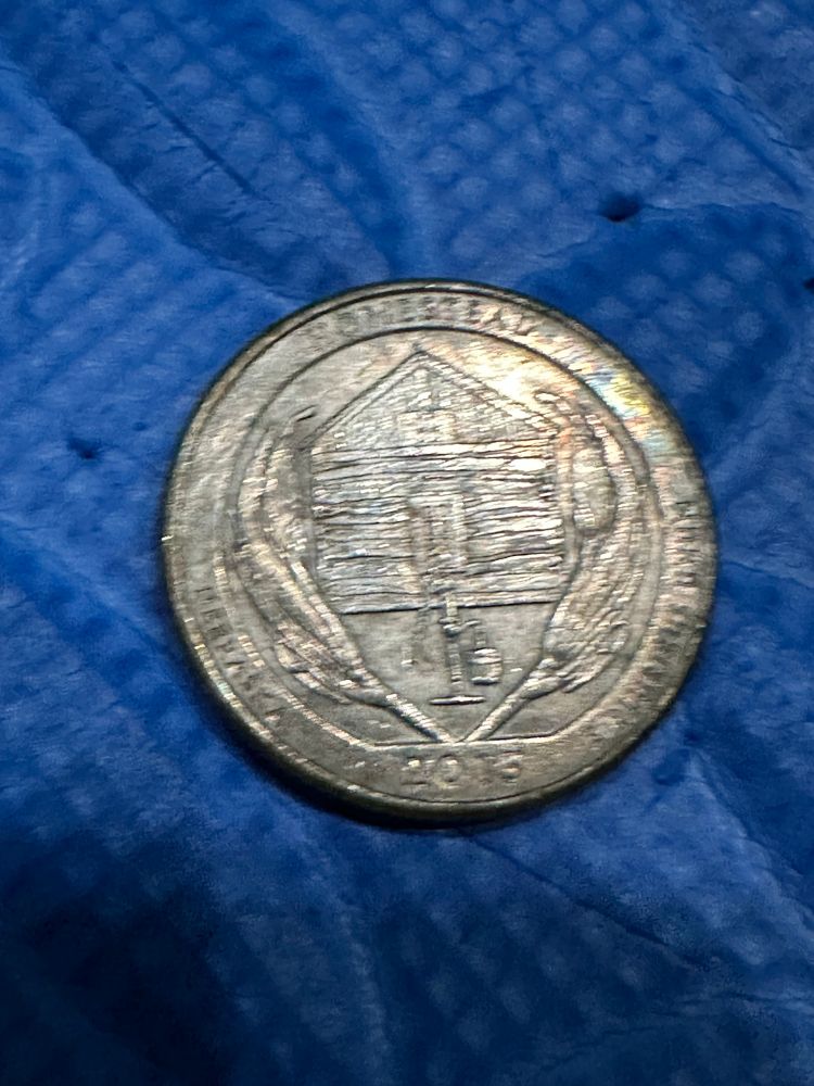 Fake ass quarter pretending to represent Nebraska