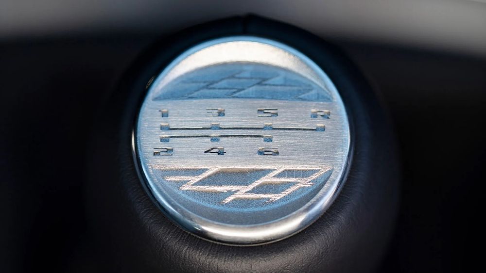 3D printed shift pattern from the manual transmission Cadillac CT4-V Blackwing