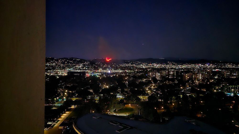 Fire Hollywood Hills