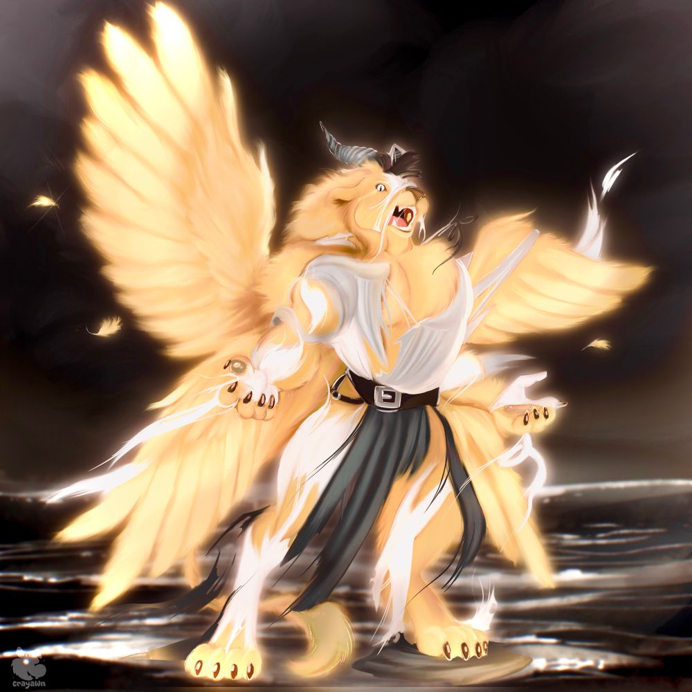 Cartoon cute male female lion tf transform feline_tf art lion_tf tf tf_art male furry furry wings feathers gold furry_art transformation wereart fanart FA Furaffinity transform tFTuesday sfw cartoon muscle painting practice commission skin torn