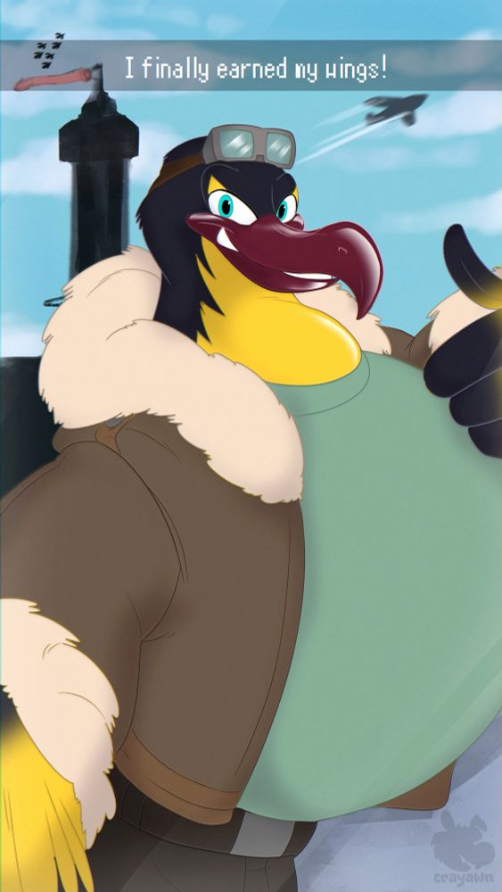 Cartoon party male pilot bird Pokémon  kilowattrel tf transform avian_tf art toon_tf tf tf_art male furry furry male male_furry furry_art transformation wereart fanart FA Furaffinity transform tFTuesday sfw Pokémon pokemon_tf movie commission fan bird bird_tf