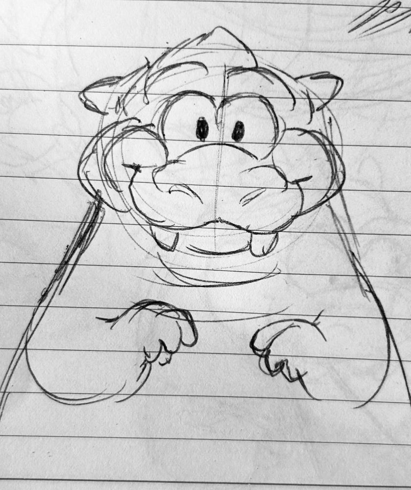 Mario Mariokart Godzilla Nintendo doodle work monster zilla