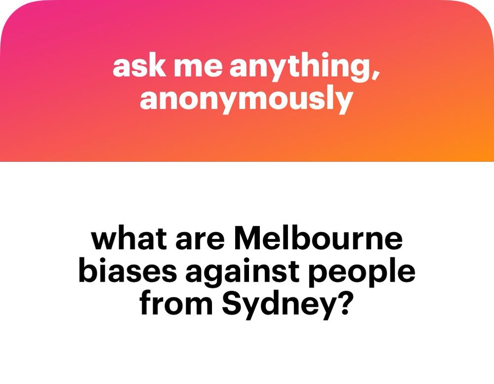 what are Melbourne biases against people from Sydney?