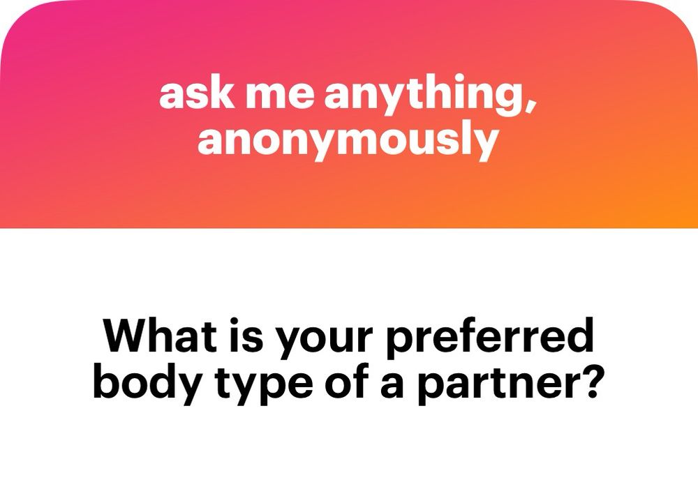 What is you preferred body type of a partner