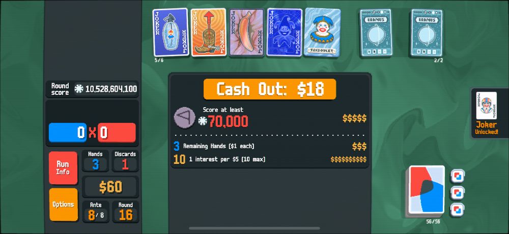 Over 10 billion points scored in a single hand wowee