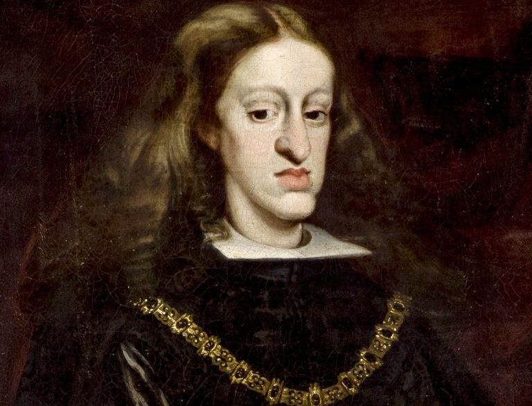 King Charles II of Spain. Inbred Nepo Baby.