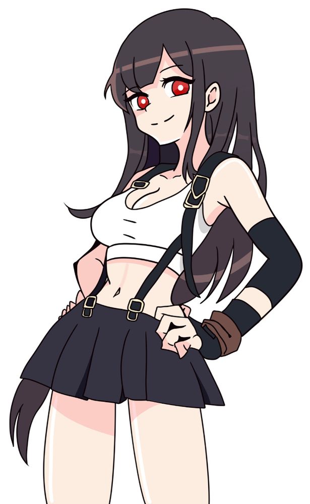 Tifa Lockhart from Final Fantasy.
