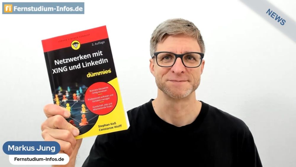 Netzwerken mit XING und LinkedIn – auch für Fernstudierende | Buch-Rezension