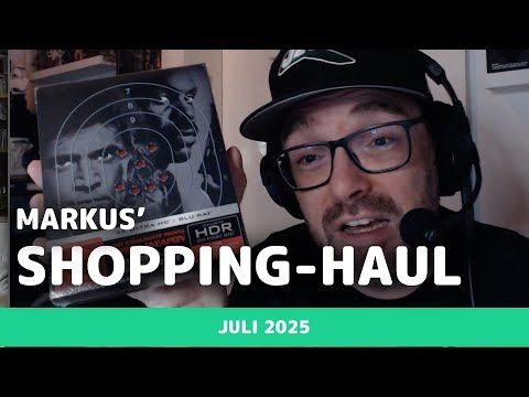 Markus' Shopping-Haul – Filme, Games und andere nerdige Dinge (Juli 2025)