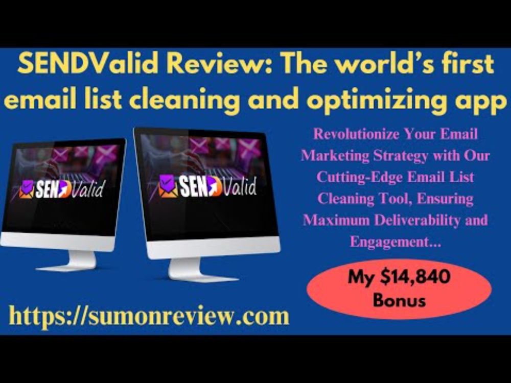 SENDValid Review: The world’s first email list cleaning and optimizing app