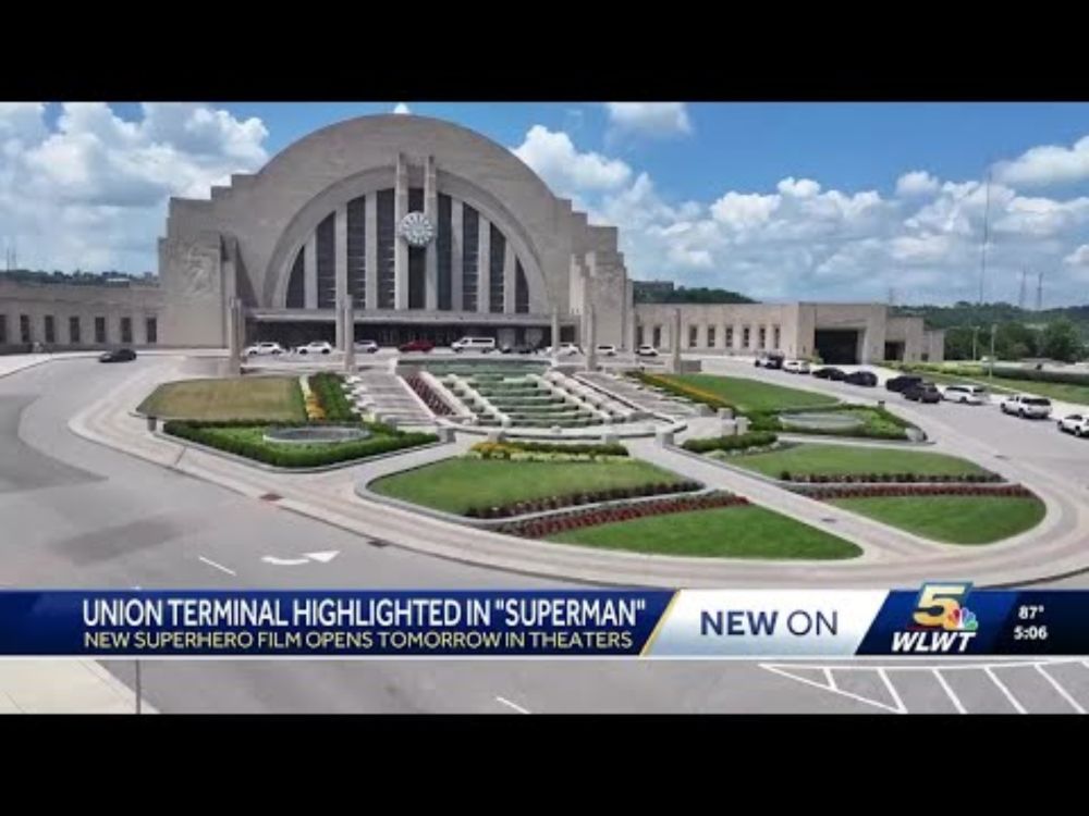 Cincinnati's Union Terminal takes the spotlight in new Superman movie