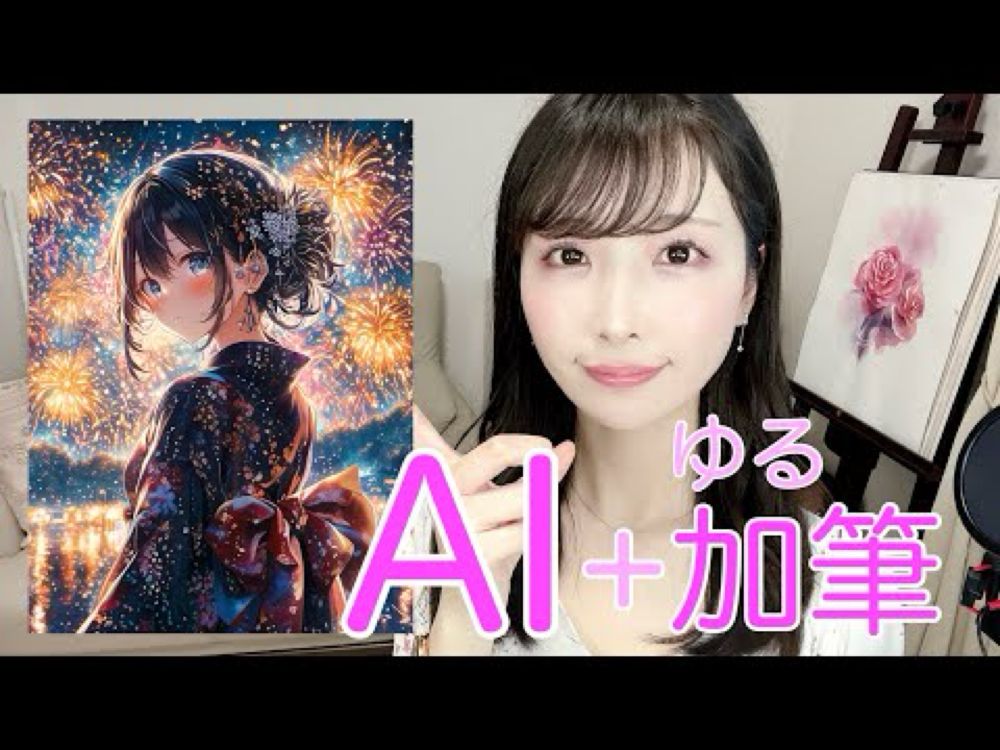 30分で変わる！AI画像生成にゆるく加筆してみた