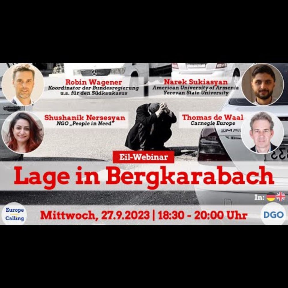 Europe Calling #163 "Eil-Webinar: Die Lage in Bergkarabach" (Deutsche Version)