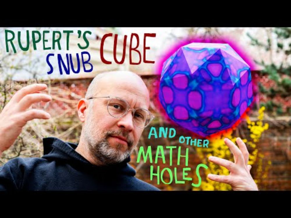 Rupert's Snub Cube and other Math Holes