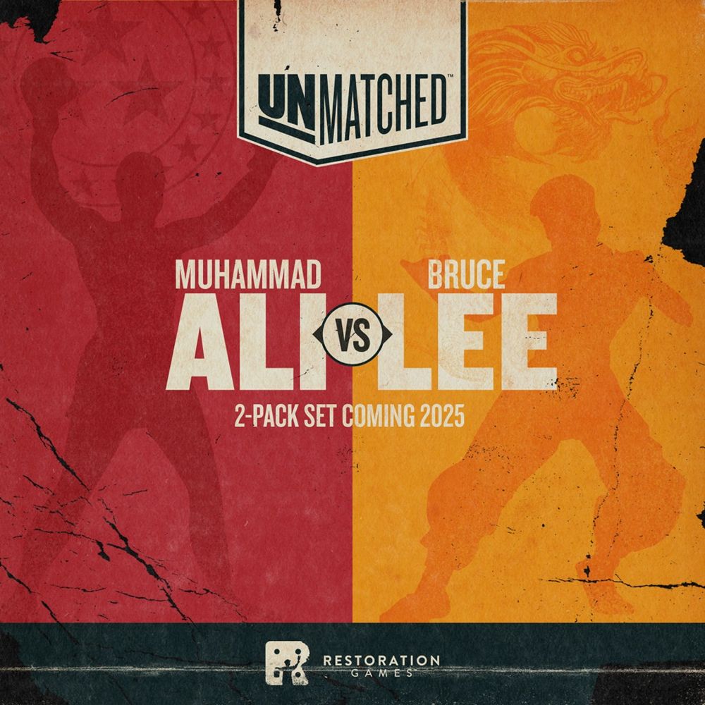 Unmatched: Muhammad Ali vs Bruce Lee - Restoration Games