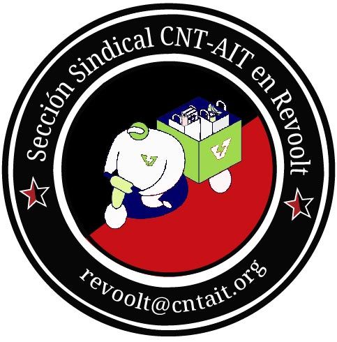 Logo de la sección sindical de CNT-AIT en Revoolt