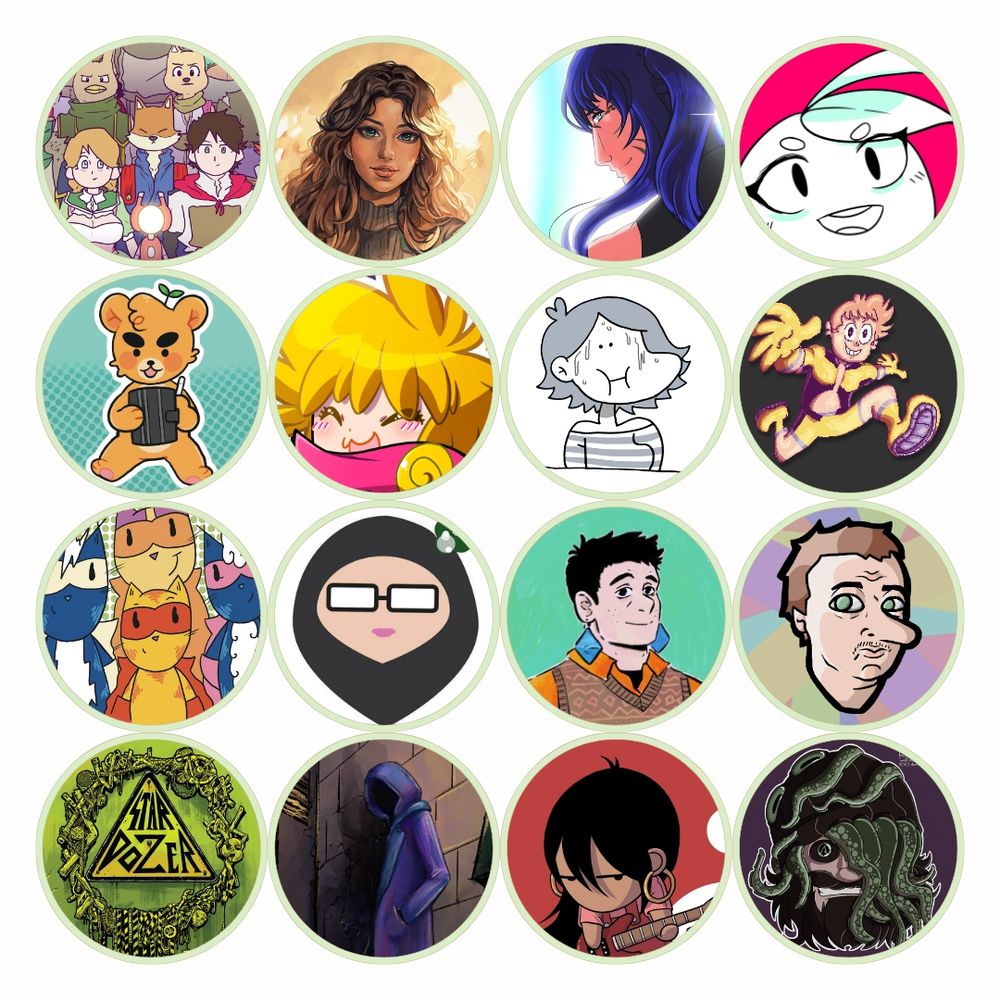 Group image of our anthology collaborators