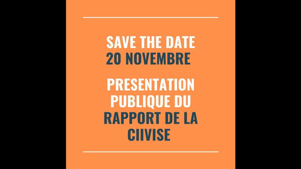 Présentation publique du rapport de la CIIVISE