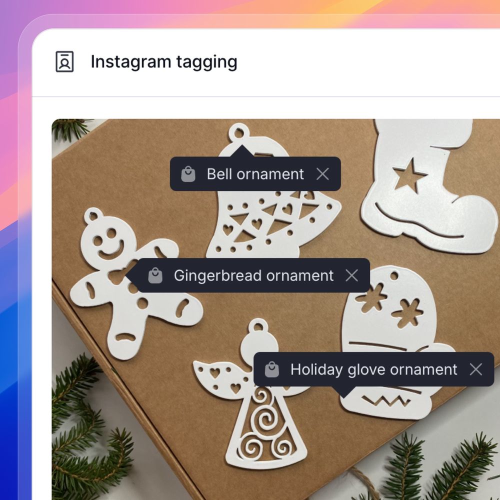 Instagram product tagging in PostFlow