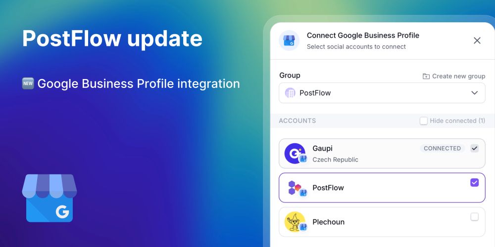 PostFlow now supports Google Business Profiles