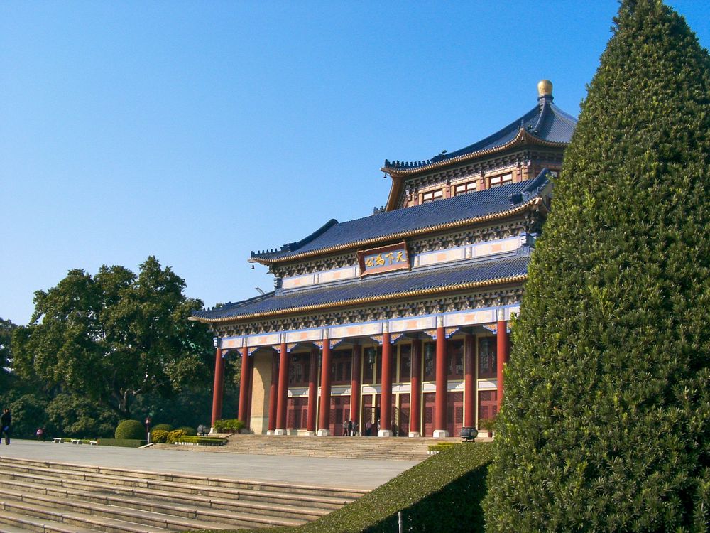 Pagoda style Temple in Guangzhou.
