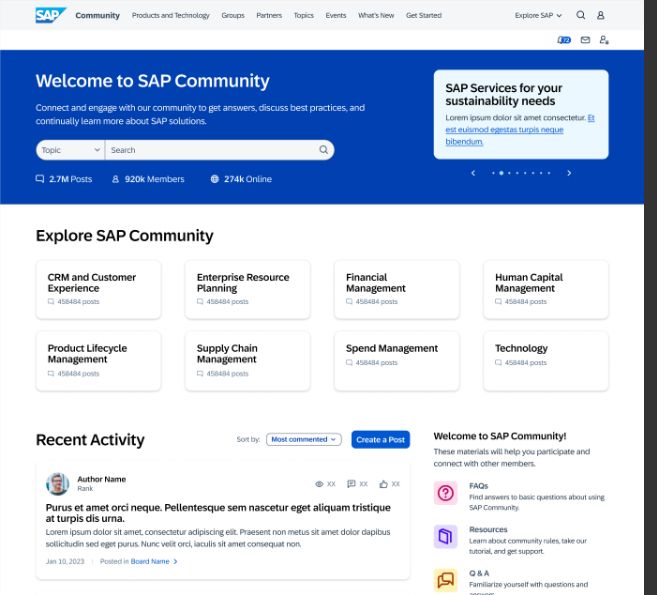  sap community