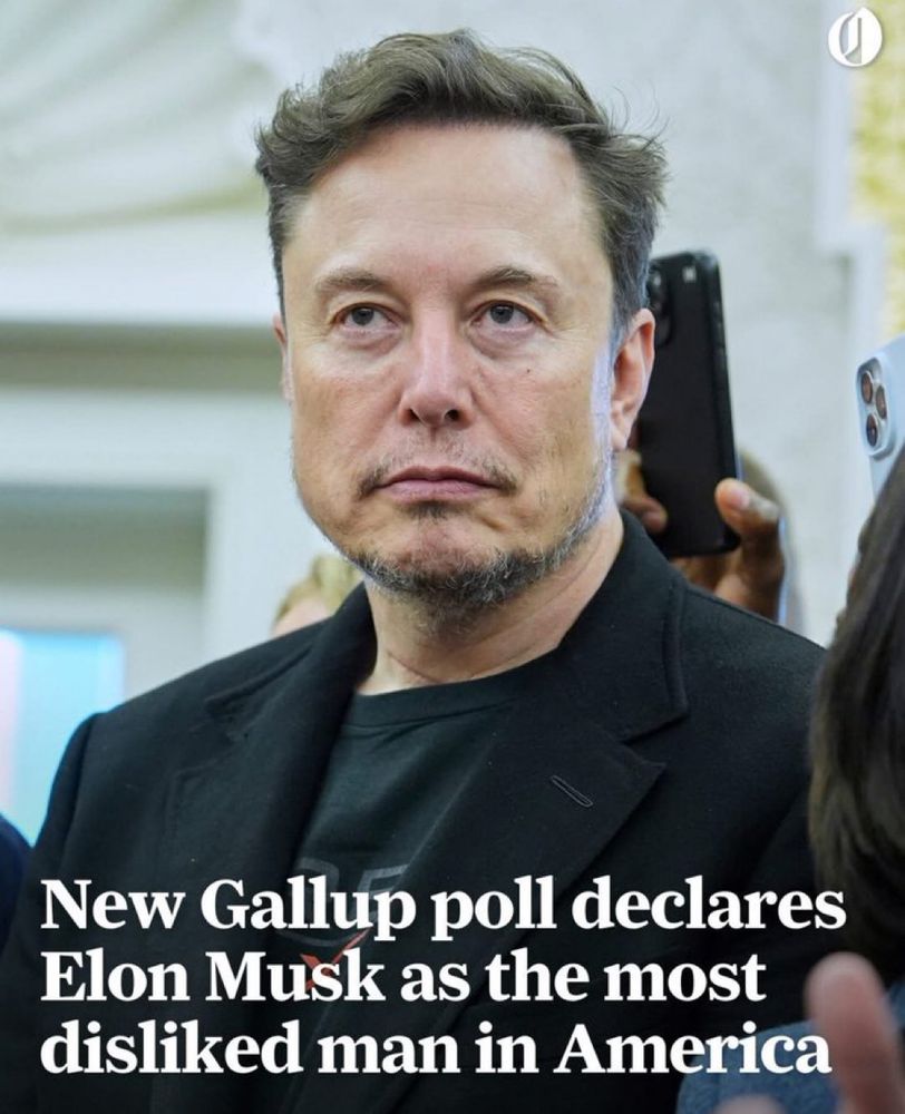 Elon Musk the most disliked man in America