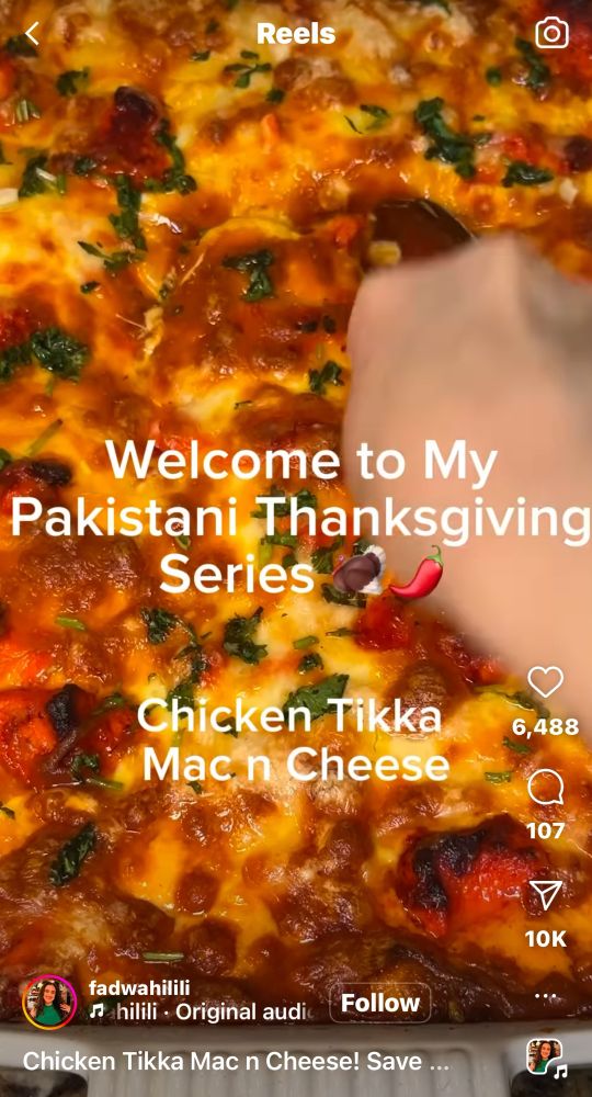 Chicken tika mac and cheese