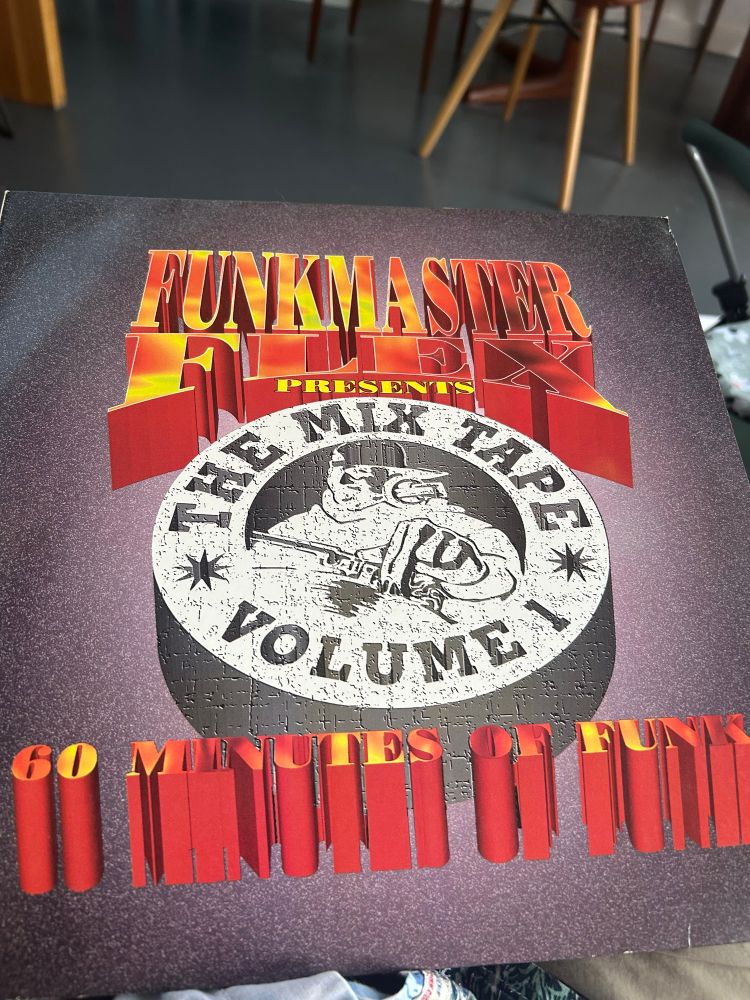 Funkmaster Flex: The Mix Tape Volume 1 LP cover