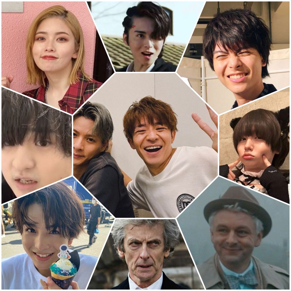 코시비 후우카
킹오쟈 기라
타와다 히데야
이노오 케이
아지라파엘
12닥터
카시와기 하루
후지하라 사토시
히라노 쇼 옆의 키시 유타