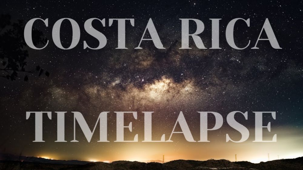 Calming Compositions: Costa Rica Night To Day Timelapse At Rio Perdido