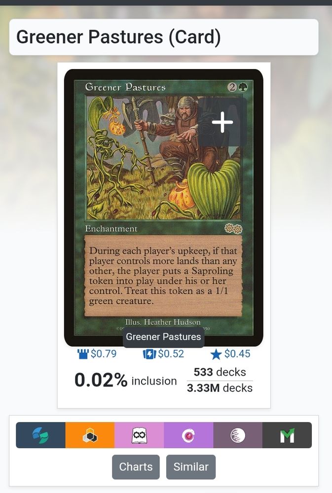 Greener pastures at .02%