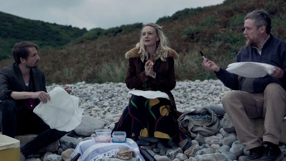 Tom Basden and Carey Mulligan's indie folk duo McGwyer Mortimer find themselves forced back together by Tim Key's rather enthusiastic fan in the British comedy movie The Ballad of Wallis Island.