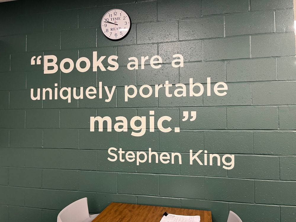 Books are a uniquely portable magic, a quote by Stephen King