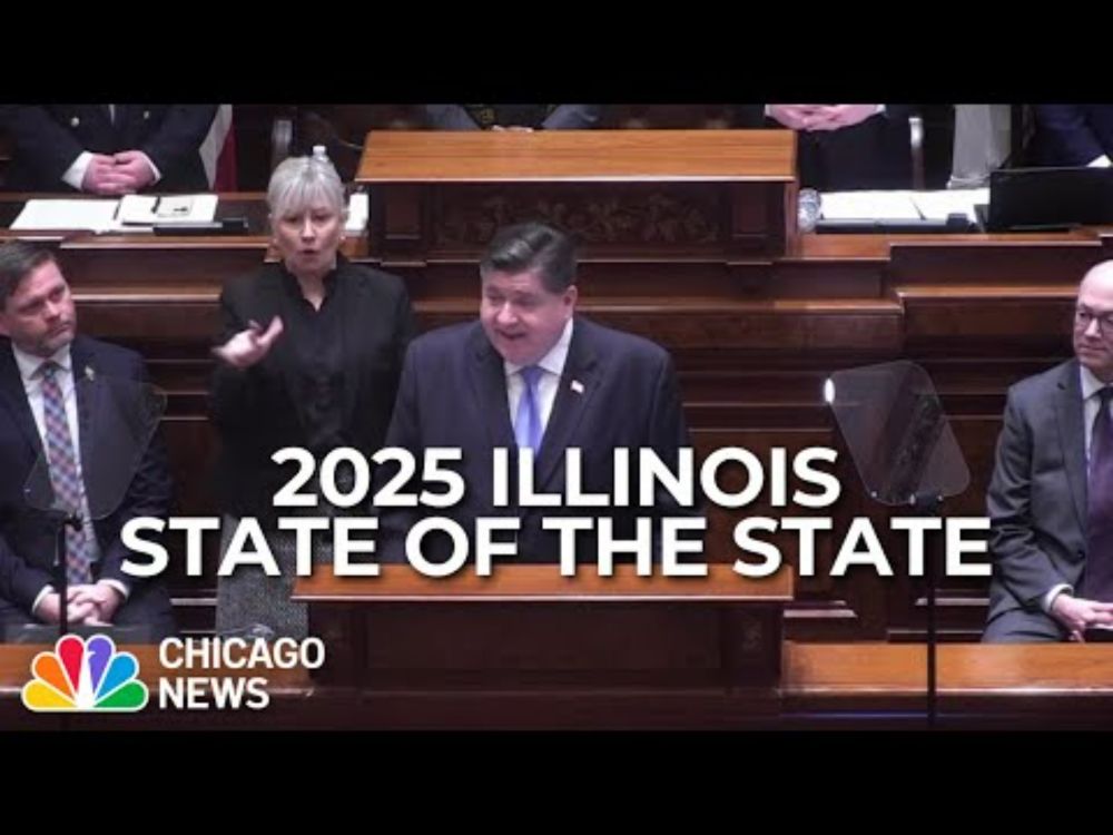 FULL: Gov. Pritzker delivers Illinois State of the State Address 2025